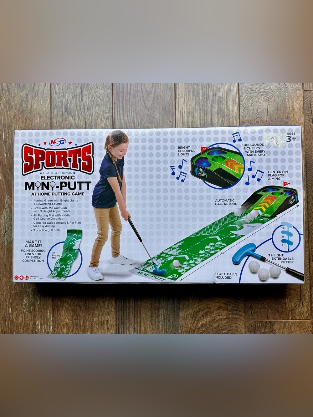 NSG Sports Mini Putt Kids Golf Game - Green